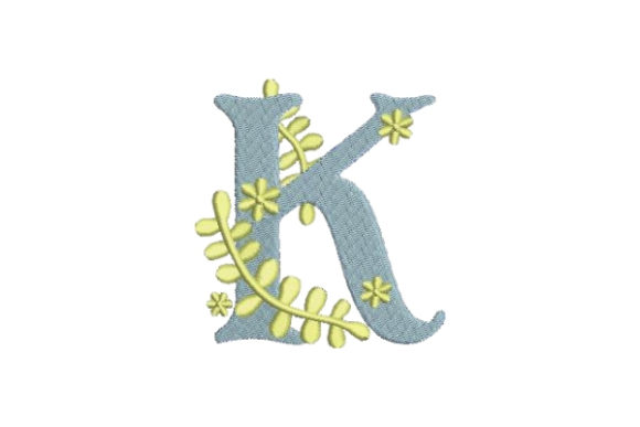 Floral Alphabet K Review