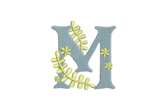 Floral Alphabet M Review