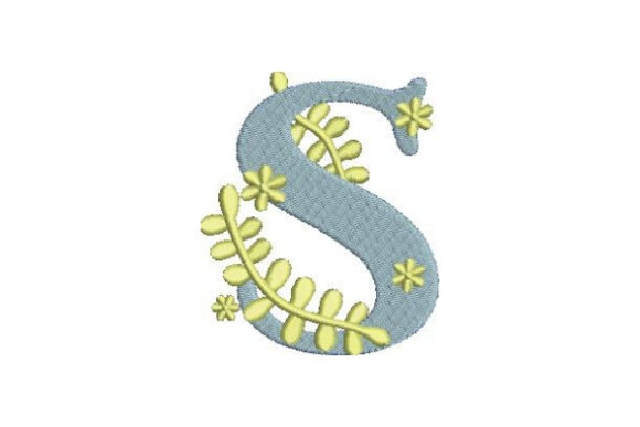 Floral Alphabet S Review